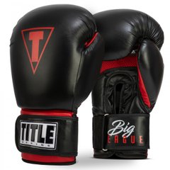 Боксерские перчатки TITLE Big-League XXL Bag Черные, 20oz, 20oz