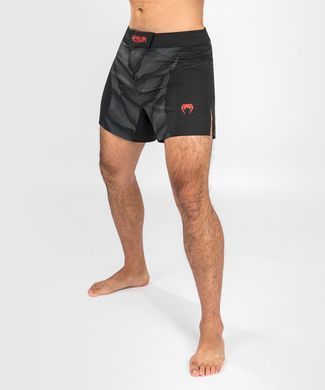Шорты для MMA Venum Phantom Fightshorts Black Red, Черный, XL