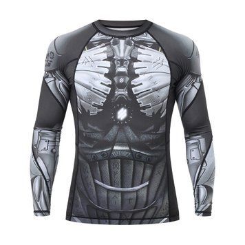 Рашгард AB3xPeresvit Rashguard Long Sleeve Limited Edition, Cірий, S
