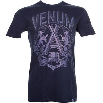 Футболка Venum Jose Aldo Lion T-shirt - Blue, S