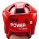 Шолом боксерський для тренувань Firepower FPHG3 Червоний L