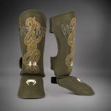 Защита голени Venum Serpenti Shinguards Khaki Bronze Ivory, M