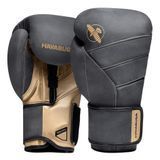 Боксерские перчатки Hayabusa T3 LX Boxing Gloves Obsidian Gold, 12 oz
