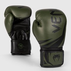 Боксерские перчатки Venum Challenger 3.0 Хаки с черным, 16oz, 16oz
