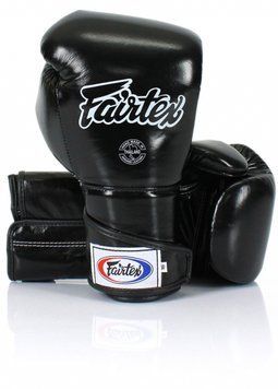 Боксерские перчатки Fairtex BGV6 Angular Sparring Boxing Gloves Black, 12 oz