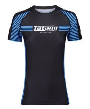 Жіночий рашгард з коротким рукавом Tatami IBJJF2 Rankrd Синій XS