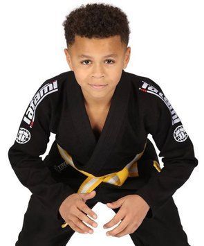 Дитяче кімоно для бразильського джиу-джитсу Tatami Comp Classic Чорне M0