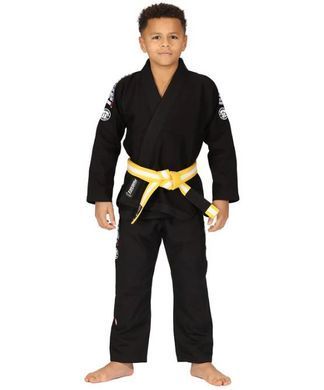 Дитяче кімоно для бразильського джиу-джитсу Tatami Comp Classic Чорне M0