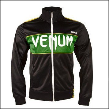 Спортивная кофта Venum Team Brazil Jacket - Black, L