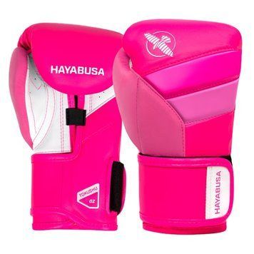 Боксерские перчатки Hayabusa T3 Kids Boxing Gloves Neon Pink, 6 oz