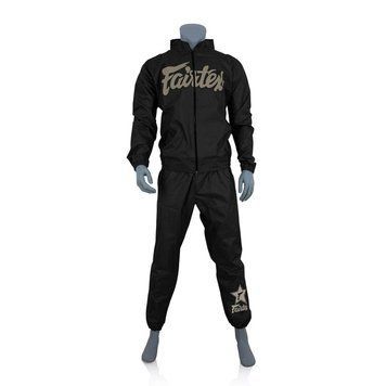 Костюм-сауна Fairtex VS3 Vinyl Sweat Suit Black Brown, XXL