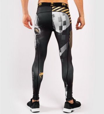 Компресійні штани Venum Skull Tights Black, Чорний, M