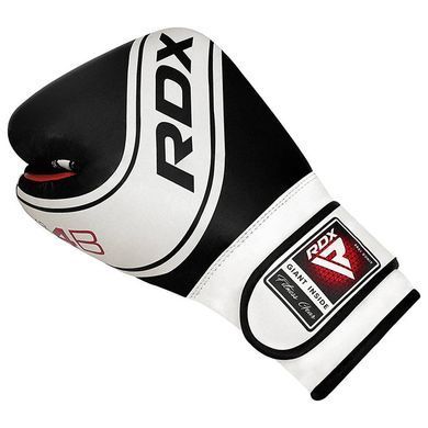 Детские боксерские перчатки RDX 4B Robo Kids Boxing Gloves White Black, 4 oz
