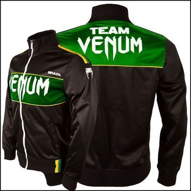 Спортивная кофта Venum Team Brazil Jacket - Black, L