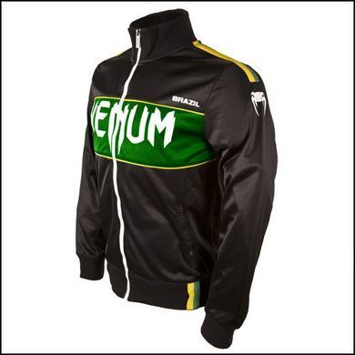 Спортивная кофта Venum Team Brazil Jacket - Black, L
