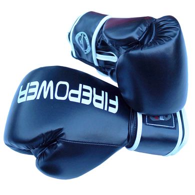 Боксерські рукавички Firepower FPBGA11 Чорні, 10oz, 10oz