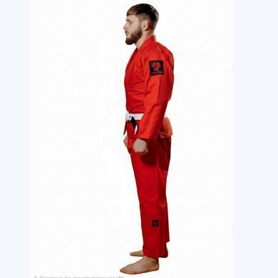 Кімоно для джиу - джитсу червоне, TM "Kintayo", 190 зріст, щільність 450 гр/м.кв.