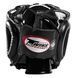 Боксерский шлем с металлическим каркасом Twins HGL10 Black, S