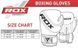 Детские боксерские перчатки RDX 4B Robo Kids Boxing Gloves White Black, 4 oz