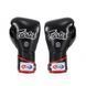 Боксерские перчатки Fairtex BGV6 Angular Sparring Boxing Gloves Black White Red, 14 oz