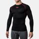 Компрессионная футболка Peresvit Air Motion Compression T-shirt Long Sleeve Black Red, Черный-Красный, XL