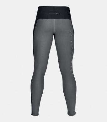Беговые лосины Under Armour Qualifier Graphic Tights, Черный-Серый, S