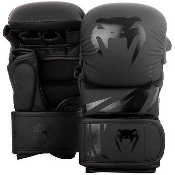 Рукавички VENUM ММА Sparring Challenger 3.0 Чорні з чорним S