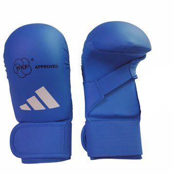 Рукавички для карате Adidas з ліцензією WKF | синій | 661_22_20
