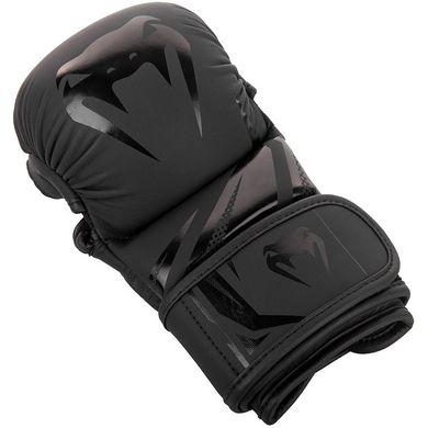 Перчатки VENUM ММА Sparring Challenger 3.0 Черные с черным, S, S