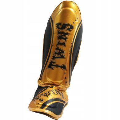 Защита голени Twins Fancy FSGL10-TW4 Black Gold, XL