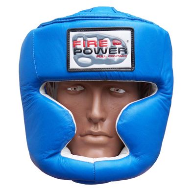 Шолом боксерський для тренувань Firepower FPHG3 Синій, L, L